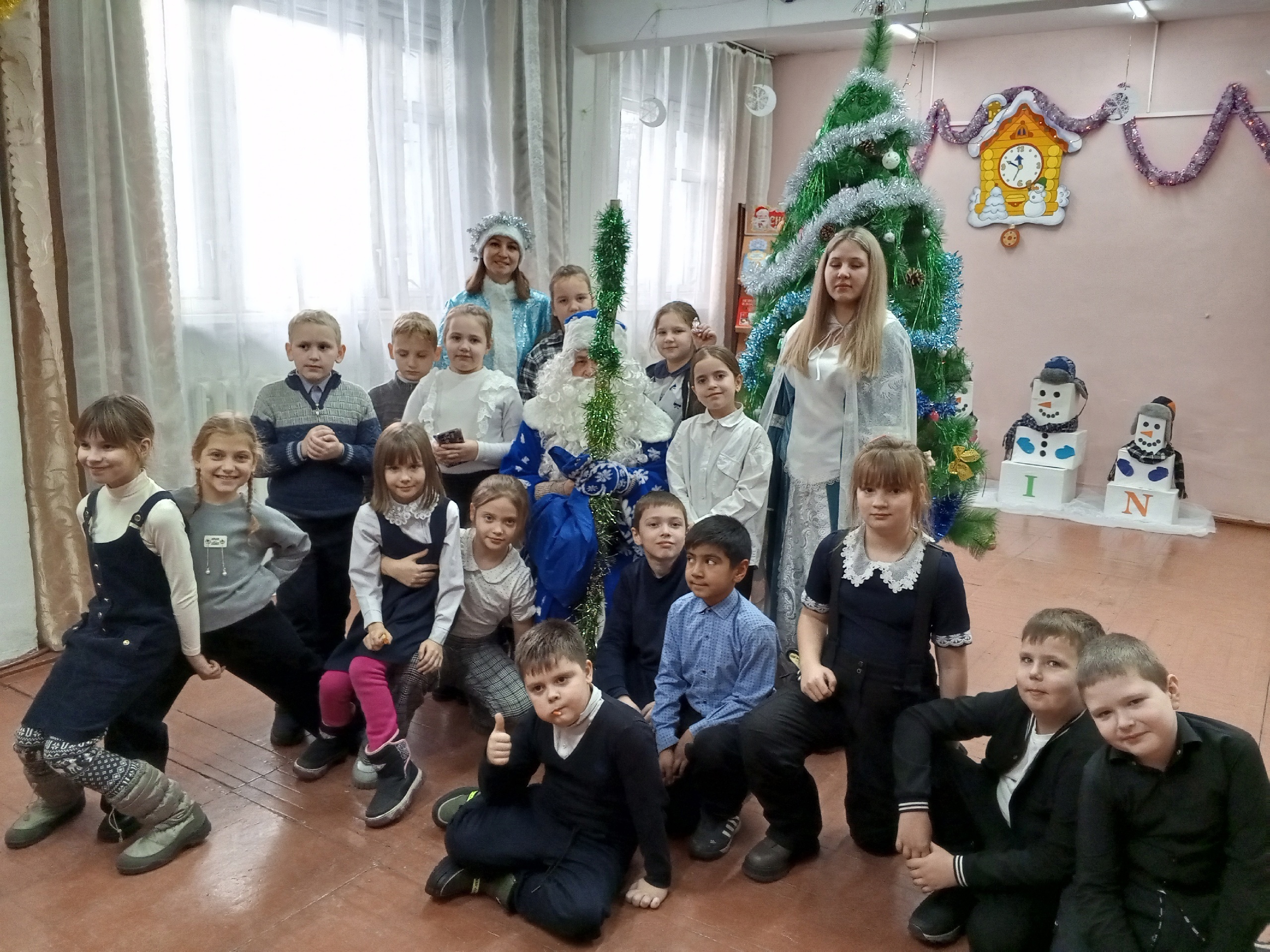На Новогодних каникулах в Центральной детской библиотеке прошел новогодний утренник.